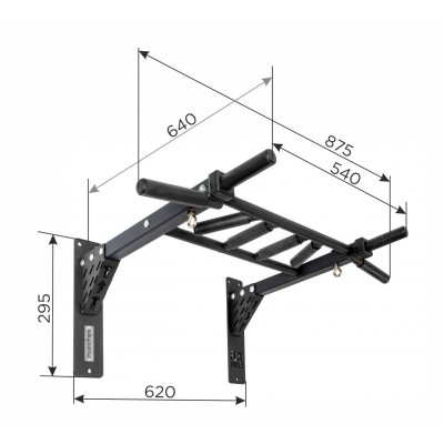 Турник настенный KONON FLEXTER PROFI